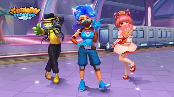 Subway Princess Runner screenshot 2